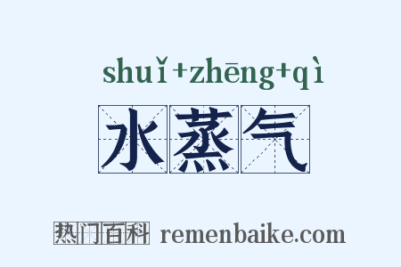 水蒸气是什么意思的图片